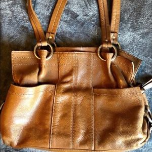 Clarks leather handbag. Perfect size!